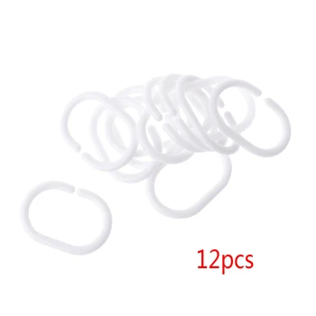 2020 New 12Pcs/Pack Plastic Shower Curtain Hook Hanger Rings Bath Drape Loop Clasp Home
2020 New 12Pcs/Pack Plastic Shower Curtain Hook Hanger Rings Bath Drape Loop Clasp Home