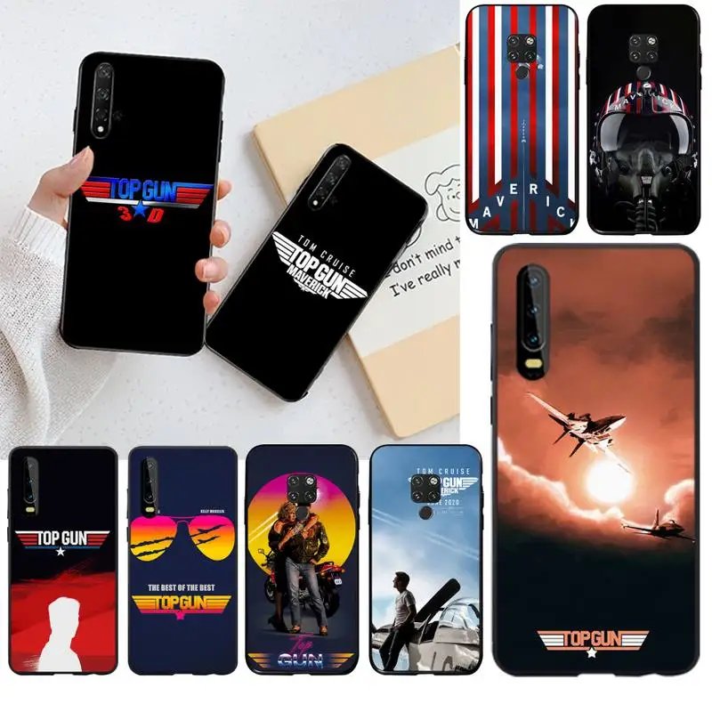Top Gun Maverick Tom круиз мягкий резиновый чехол для телефона Huawei P40 P30 P20 lite Pro Mate 30 20 P Smart