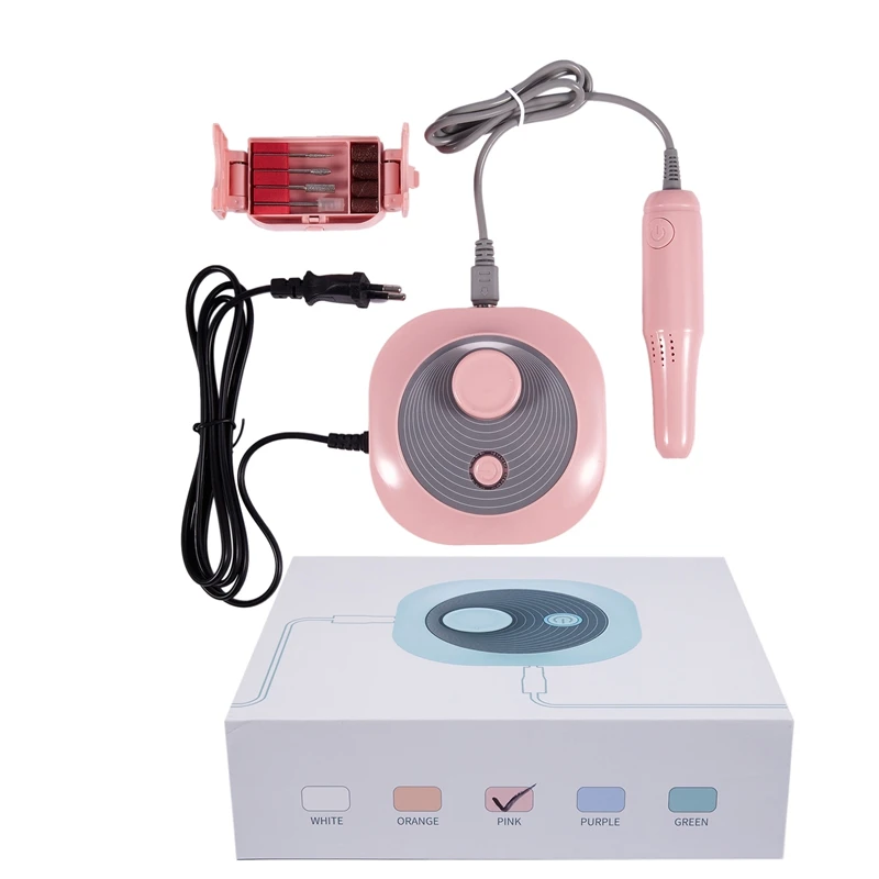 ABVP Portable Nail Drill Machine Electric Nail File for Acrylic Nail RPM25000 with 4x Grinding Heads
ABVP Portable Nail Drill Machine Electric Nail File for Acrylic Nail RPM25000 with 4x Grinding Heads