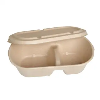25pcs 800ml Disposable Food Packing Box 2-Compartment Meal Prep Containers Degradable Paper Takeout Box Eco-Friendly Doggy Boxes
25pcs 800ml Disposable Food Packing Box 2-Compartment Meal Prep Containers Degradable Paper Takeout Box Eco-Friendly Doggy Boxes