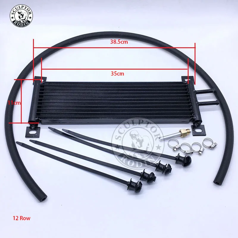 Oil Cooler Aluminum Transmission Oil Cooler 12 Row Automatic Stacked Plate Oil Cooler Radiator
Oil Cooler Aluminum Transmission Oil Cooler 12 Row Automatic Stacked Plate Oil Cooler Radiator
