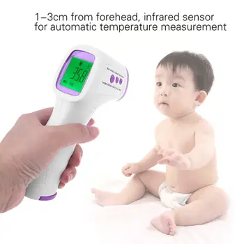 Non-Contact Infrared Forehead Thermometer Digital LCD Display IR Thermometer for Baby Kids Adults Student Surface of Objects
Non-Contact Infrared Forehead Thermometer Digital LCD Display IR Thermometer for Baby Kids Adults Student Surface of Objects