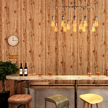 Waterproof PVC Imitation wood wallpaper 3D retro high grade simulation bark wood pattern personality restaurant shop hotel decor
Waterproof PVC Imitation wood wallpaper 3D retro high grade simulation bark wood pattern personality restaurant shop hotel decor