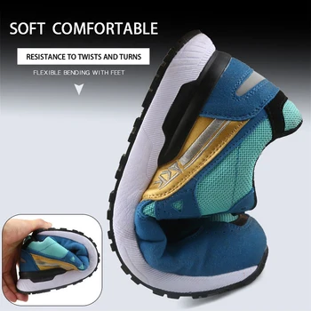 Safety Shoes Men Protection Labor Protection Shoes Anti-Smash Puncture Resistance Light For Men Steel Toe Work Sport Shoes
Safety Shoes Men Protection Labor Protection Shoes Anti-Smash Puncture Resistance Light For Men Steel Toe Work Sport Shoes