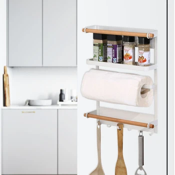 Side Refrigerator Magnetic Suction Free Punching Storage Rack Max. Load 8kg Spice Kitchen Shelf Storage Organizer Wall Rack
Side Refrigerator Magnetic Suction Free Punching Storage Rack Max. Load 8kg Spice Kitchen Shelf Storage Organizer Wall Rack
