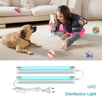 Ozone UV Sterilizer UVC Disinfection Light Bactericidal Lamp Ultraviolet Quartz Germicidal Lamp 110V/220V 6W 8W T5
Ozone UV Sterilizer UVC Disinfection Light Bactericidal Lamp Ultraviolet Quartz Germicidal Lamp 110V/220V 6W 8W T5