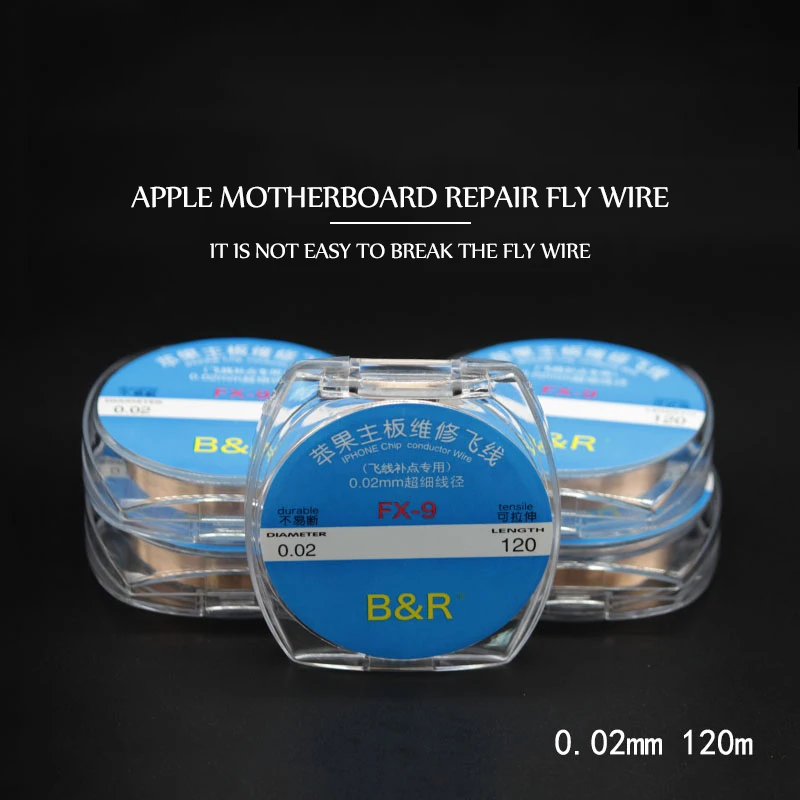 0.02mm 120m insulation/uninsulation Copper Line Soldering Solder For iPhone iPad PCB Chip conductor Wire Welding Repair Tool
0.02mm 120m insulation/uninsulation Copper Line Soldering Solder For iPhone iPad PCB Chip conductor Wire Welding Repair Tool