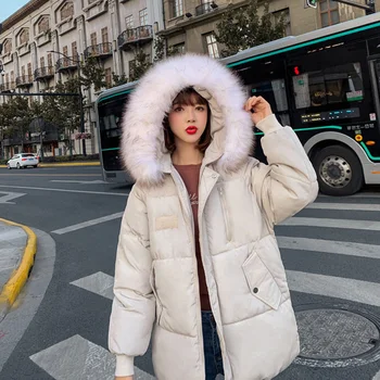 Coat Jacket Hooded Winter Jacket Women parkas 2019 New women's jacket fur collar Outerwear Female plus Size coats 2XL
Coat Jacket Hooded Winter Jacket Women parkas 2019 New women's jacket fur collar Outerwear Female plus Size coats 2XL