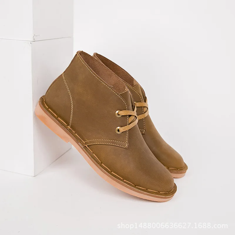 Autumn And Winter Martin Boots Men's Boot Cowhide Men Ankle Boots England plus Velvet Chelsea Boots Trend Hight-top Men's Shoes
Autumn And Winter Martin Boots Men's Boot Cowhide Men Ankle Boots England plus Velvet Chelsea Boots Trend Hight-top Men's Shoes