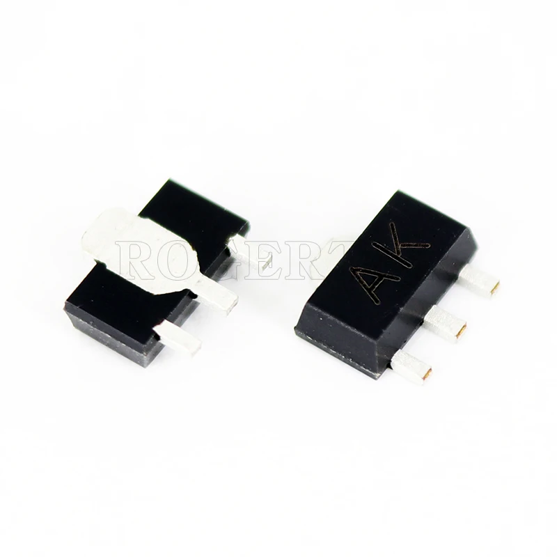 20pcs/lot Triode (transistor) BCX53-10 AK SOT-89 PNP Vceo=-80V Ic=-1A HFE=63-160 | Электронные компоненты и