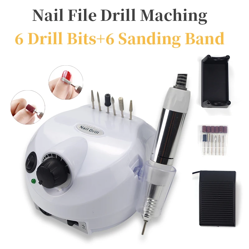 Upgraded Of Nail Drill Machine 35000RPM Manicure Machine Manicure Pedicure File Nail Art Tool Electric Nail Drill Machine
Upgraded Of Nail Drill Machine 35000RPM Manicure Machine Manicure Pedicure File Nail Art Tool Electric Nail Drill Machine