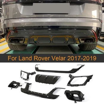 Car Rear Bumper Diffuser Lip Spoiler for Land Rover Velar 2017-2019 Rear Diffuser Lip With Exhaust Tips PU Gloss Silver / Black
Car Rear Bumper Diffuser Lip Spoiler for Land Rover Velar 2017-2019 Rear Diffuser Lip With Exhaust Tips PU Gloss Silver / Black