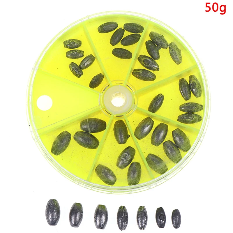 1 Box Lead Sinker Kit Weights Lead Drop Hollow Sinker Carp Fishing Accessory 0.5g 0.6g 0.8g 1g 1.2g 1.5g 2g
1 Box Lead Sinker Kit Weights Lead Drop Hollow Sinker Carp Fishing Accessory 0.5g 0.6g 0.8g 1g 1.2g 1.5g 2g