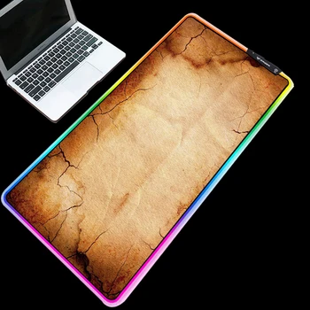 Yuzuoan RGB glowing art paper texture series mouse pad custom office rubber non-slip table mat
Yuzuoan RGB glowing art paper texture series mouse pad custom office rubber non-slip table mat