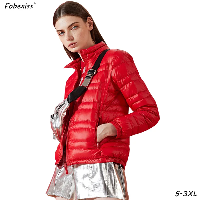 Ultra-Light Down Coat Women Winter 2019 Warm Plus Size Short Puffer Jacket 3XL Thin Windproof Women Packable Down Jacket Women
Ultra-Light Down Coat Women Winter 2019 Warm Plus Size Short Puffer Jacket 3XL Thin Windproof Women Packable Down Jacket Women