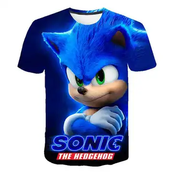 2020 Summer Fashion Sonic the hedgehog T-shirt Children Boys Short Sleeves newest sonic Tees Baby Kids 3D Tops For Girls Clothes
2020 Summer Fashion Sonic the hedgehog T-shirt Children Boys Short Sleeves newest sonic Tees Baby Kids 3D Tops For Girls Clothes