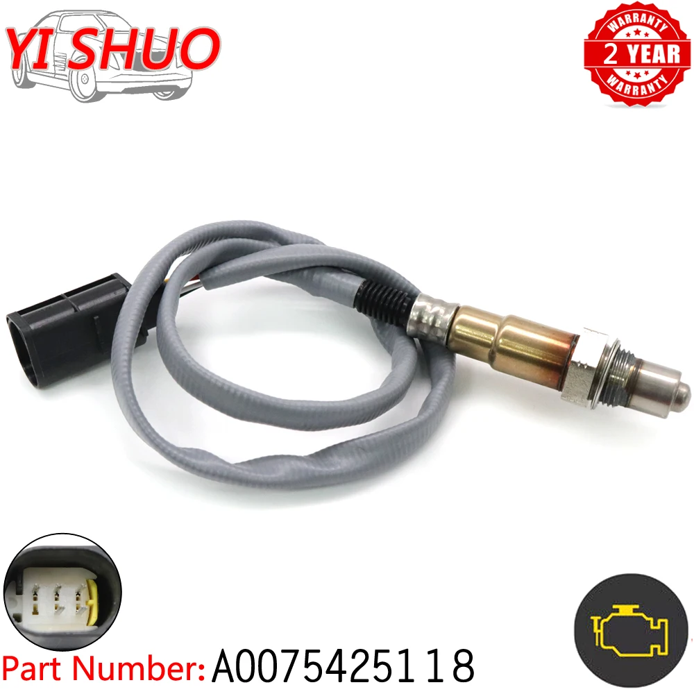 

A0075425118 Air Fuel Ratio Lambda O2 Oxygen Sensor for Mercedes-Benz C253 A205 C205 X253 W166 R172 X117 S205 W205 W212 2009-2017