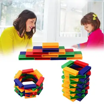 DIY Rectangle Stacking Building Block 45pcs Party Desk Game Kindergarten Kid Toy Parent-child Interaction Closely United
DIY Rectangle Stacking Building Block 45pcs Party Desk Game Kindergarten Kid Toy Parent-child Interaction Closely United