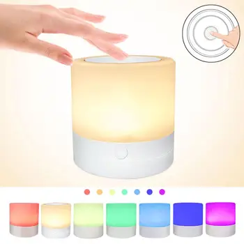 Touch Control LED Night Light Smart Bedside Lamp Smart Rechargeable RGB Color Change Induction Intensity Lamp
Touch Control LED Night Light Smart Bedside Lamp Smart Rechargeable RGB Color Change Induction Intensity Lamp