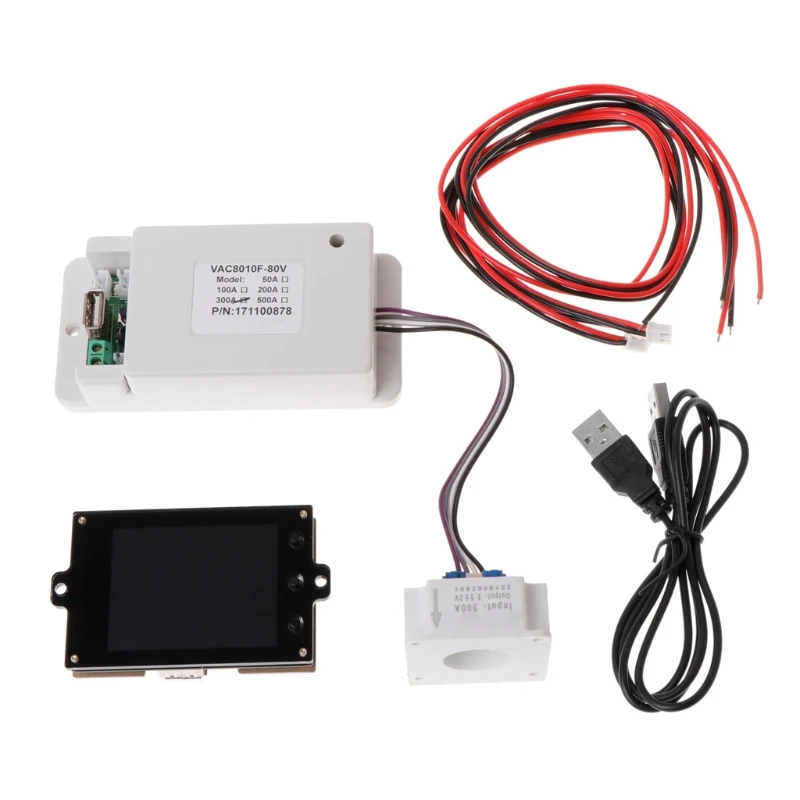 Wireless Multifunction Voltmeter Ampere Meter DC 0-80V 0-300A with Hall Sensor
Wireless Multifunction Voltmeter Ampere Meter DC 0-80V 0-300A with Hall Sensor