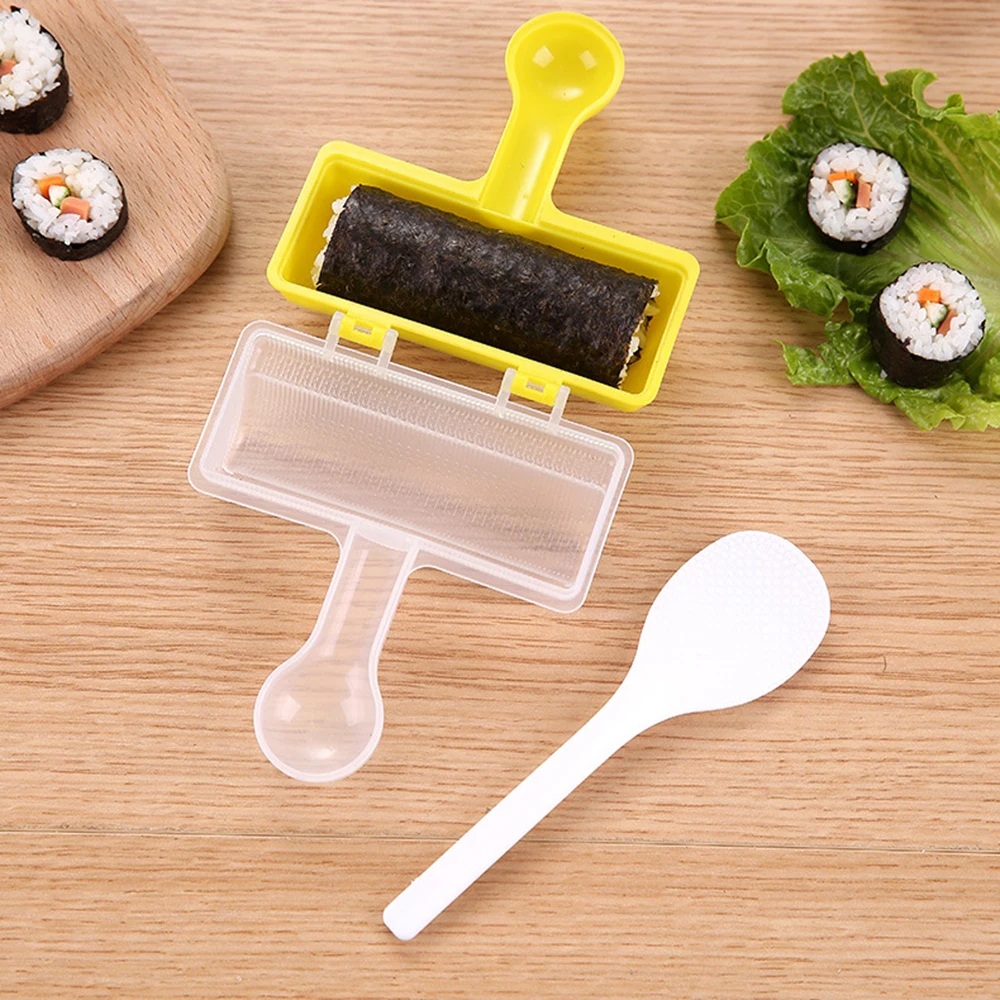 1PC DIY Mini Japanese Sushi Roll Rice and Vegetable Rolls Mold Meat Ball Maker Sushi Onigiri Tool Kitchen Gadgets Food Grade PP
1PC DIY Mini Japanese Sushi Roll Rice and Vegetable Rolls Mold Meat Ball Maker Sushi Onigiri Tool Kitchen Gadgets Food Grade PP