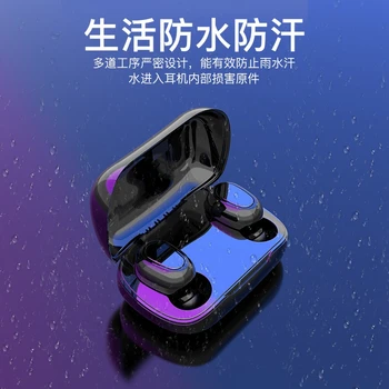 L21 Bluetooth Headset Private Mode In-ear Mini Version 5.0 Versions Wireless New L22 Digital Display With Charging Compartment
L21 Bluetooth Headset Private Mode In-ear Mini Version 5.0 Versions Wireless New L22 Digital Display With Charging Compartment