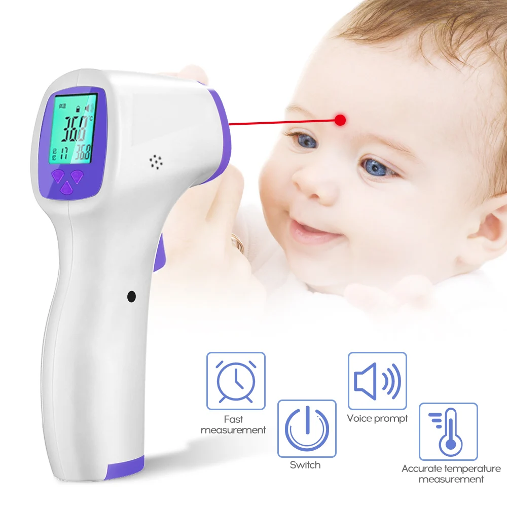 Infrared Thermometer Infrared Ear IR Forehead Thermometer Non Contact Body Temperature Gun Fever Digital Measure Tool baby kids 
Infrared Thermometer Infrared Ear IR Forehead Thermometer Non Contact Body Temperature Gun Fever Digital Measure Tool baby kids