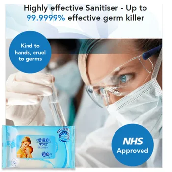 20 Wipes Antibacterial Wet Wipe Tissue Paper Disinfection Wipes Alcohol-free Wet Paper Towels Face Hand Clean Skin Health Care 
20 Wipes Antibacterial Wet Wipe Tissue Paper Disinfection Wipes Alcohol-free Wet Paper Towels Face Hand Clean Skin Health Care