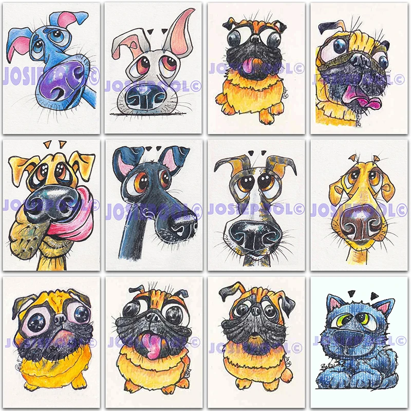 Набор для алмазной живописи 5D «сделай сам», картина из квадратных и круглых страз с изображением животных, щенков, Мопсов, вышивка крестиком, мозаика из страз, домашний декор
Набор для алмазной живописи 5D «сделай сам», картина из квадратных и круглых страз с изображением животных, щенков, Мопсов, вышивка крестиком, мозаика из страз, домашний декор