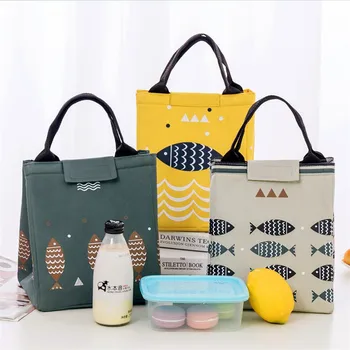 Swim Fish kid women insulation Thermal portable waterproof picnic cooler bag breakfast school handle reusable food bag Lunch Bag
Swim Fish kid women insulation Thermal portable waterproof picnic cooler bag breakfast school handle reusable food bag Lunch Bag