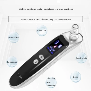 Blackhead Remover USB Charging Vacuum Face Nose Acne Black Dot Pimple Cleaner Pore Exfoliate DegreaseSkin Care beauty Tools
Blackhead Remover USB Charging Vacuum Face Nose Acne Black Dot Pimple Cleaner Pore Exfoliate DegreaseSkin Care beauty Tools