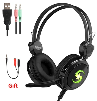 Computer LED Gaming Headset Long Cable For PC Gamer Headphone With Microphone Loud Sound Cascos 3.5 Jack Phone Cosque Kids Man
Computer LED Gaming Headset Long Cable For PC Gamer Headphone With Microphone Loud Sound Cascos 3.5 Jack Phone Cosque Kids Man