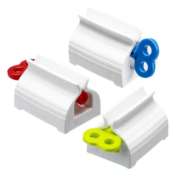 3 Pcs Rolling Tube Toothpaste Squeezer Toothpaste Seat Holder Stand Rotate Toothpaste Dispenser for Bathroom (Mix Color)
3 Pcs Rolling Tube Toothpaste Squeezer Toothpaste Seat Holder Stand Rotate Toothpaste Dispenser for Bathroom (Mix Color)