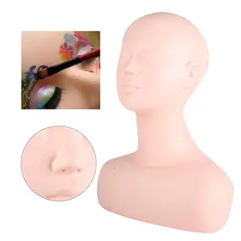 Multi-Function Massage Makeup Practice Soft Mannequin Head Model Wig Hat Display Eyelash Grafting Training Head With Shoulder
Multi-Function Massage Makeup Practice Soft Mannequin Head Model Wig Hat Display Eyelash Grafting Training Head With Shoulder