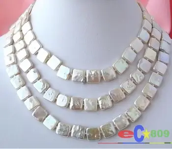 Jewelry Free Shipping wholesale LONG 50" 12MM WHITE SQUARE FW CULTURED PEARL NECKLACE
Jewelry Free Shipping wholesale LONG 50" 12MM WHITE SQUARE FW CULTURED PEARL NECKLACE