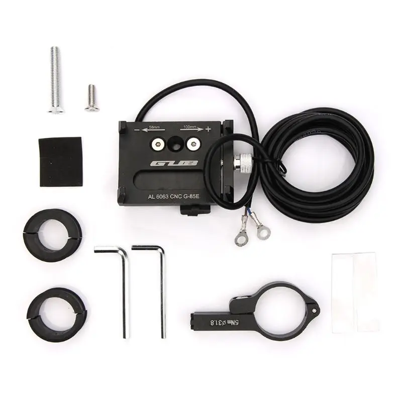 Waterproof 12V Motorcycle Bicycle Cell Phone Holder with USB Charger Handlebar Bracket Mount for 4-6.7inch Mobile Phone
Waterproof 12V Motorcycle Bicycle Cell Phone Holder with USB Charger Handlebar Bracket Mount for 4-6.7inch Mobile Phone