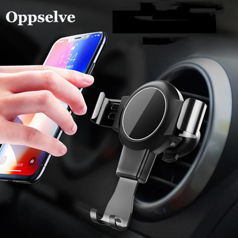 

Air Vent Mount Silicone Mobile Phone Stand Rotatable Car Phone Holder 360 Rotation Cellphone Bracket Gravity Phone Holder Stand