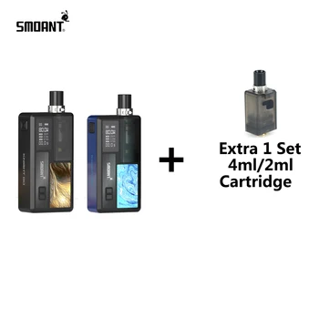 Original 80W Smoant Knight 80 Pod Vape With Extra 1 Set 4ml/2ml Atomizer Cartridge Compatible with all Pasito coils E Cigarettes
Original 80W Smoant Knight 80 Pod Vape With Extra 1 Set 4ml/2ml Atomizer Cartridge Compatible with all Pasito coils E Cigarettes