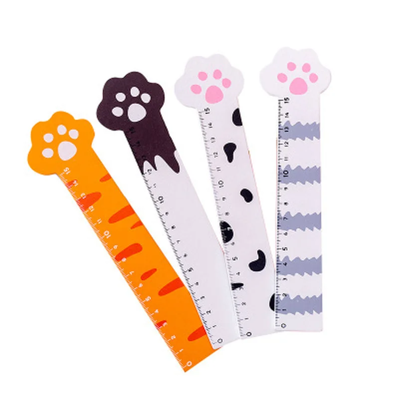 Cat Claw Cute Ruler Design Ruler Stationery Novel Cartoon Rules Student Set of Drafting Rules Stationery Kawaii School Supplies
Cat Claw Cute Ruler Design Ruler Stationery Novel Cartoon Rules Student Set of Drafting Rules Stationery Kawaii School Supplies