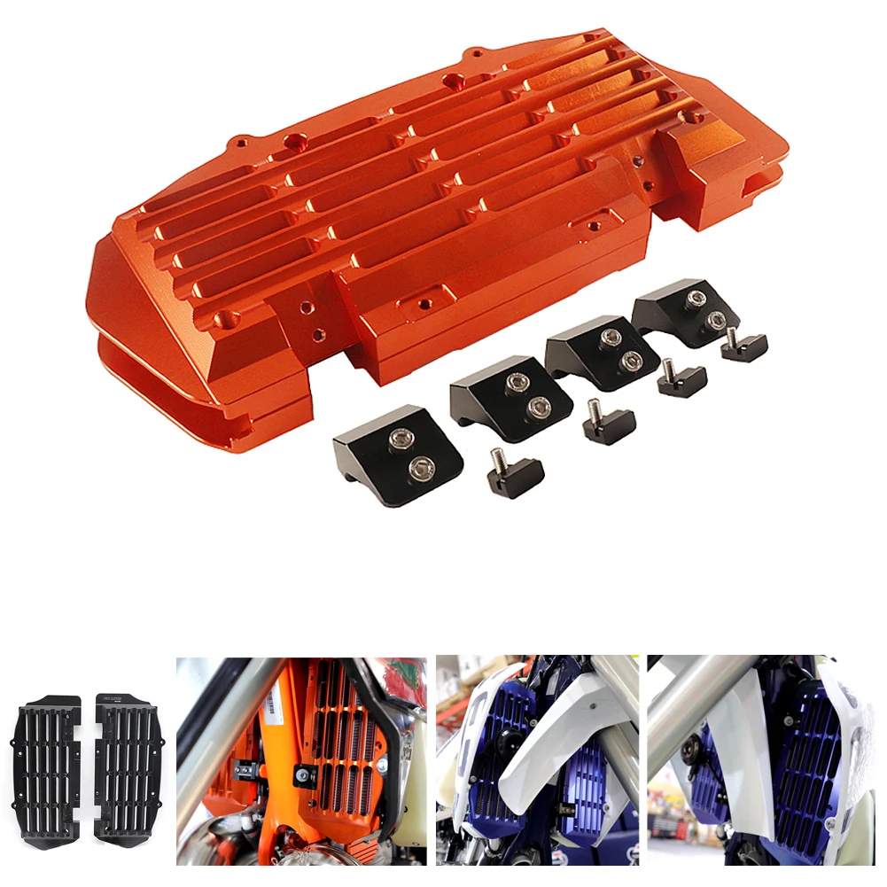 Motorcycle Radiator Grille Grill Protective Guard Cover For KTM Husqvarna 125-500TC TX TE FC FX XCF SX SXF XCW XCFW EXC EXC-F
Motorcycle Radiator Grille Grill Protective Guard Cover For KTM Husqvarna 125-500TC TX TE FC FX XCF SX SXF XCW XCFW EXC EXC-F