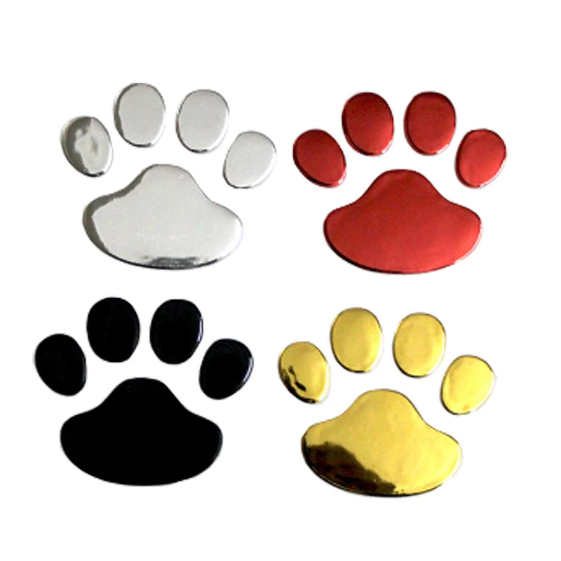 Car Sticker Cool Design Paw 3D Animal Dog Cat Bear Foot Prints Footprint 3M Decal Car Stickers Silver Gold Red
Car Sticker Cool Design Paw 3D Animal Dog Cat Bear Foot Prints Footprint 3M Decal Car Stickers Silver Gold Red