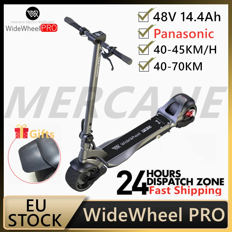 ЕС наличии Mercane и широкими колесами Pro Smart электрический скутер 48V 1000W Kickscooter
