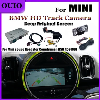 For Mini coupe Roadster Countryman R58 R59 R60 2010 ~ 2019 Reversing track camera original factory Rear Decoder Interface 
For Mini coupe Roadster Countryman R58 R59 R60 2010 ~ 2019 Reversing track camera original factory Rear Decoder Interface