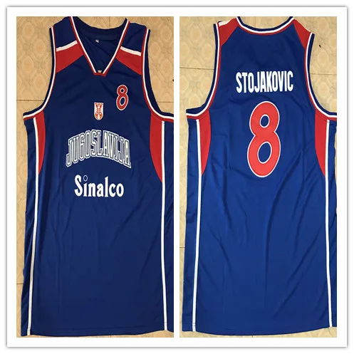 #8 peja stojakovic Jugoslavija national Retro Throwback mens Basketball Jersey embroidery Stitched any Number and name
#8 peja stojakovic Jugoslavija national Retro Throwback mens Basketball Jersey embroidery Stitched any Number and name