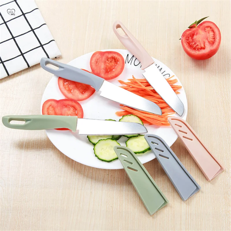 Nordic Color Kitchen Stainless Steel Fruit Knives Tools Vegetable Planer Peeler Kitchen Chopper Cooking Accessories Supplies
Nordic Color Kitchen Stainless Steel Fruit Knives Tools Vegetable Planer Peeler Kitchen Chopper Cooking Accessories Supplies