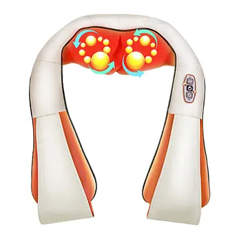 High quality electric acupressure back neck shoulder body massager multifunctional shawl infrared heating kneading household mas
High quality electric acupressure back neck shoulder body massager multifunctional shawl infrared heating kneading household mas