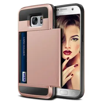 Case Slide Invisible Credit Card Slot Armor Case For Samsung S8 S9 S10 5G S7 edge Note 8 9 10+ Dual Layer Shockproof Back Cover
Case Slide Invisible Credit Card Slot Armor Case For Samsung S8 S9 S10 5G S7 edge Note 8 9 10+ Dual Layer Shockproof Back Cover