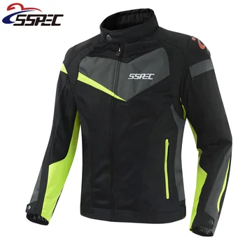 SSPEC Women Men Motorcycle Jakcet Motocross Off-road Racing Jacket With CE Body Guards Mesh Breathable Lightweight Moto Jackets 
SSPEC Women Men Motorcycle Jakcet Motocross Off-road Racing Jacket With CE Body Guards Mesh Breathable Lightweight Moto Jackets
