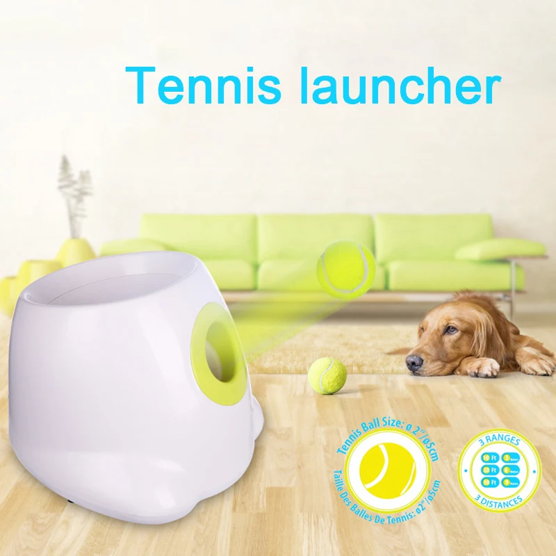 2021 новые игрушки для собак игры в теннис пусковая установка автоматическая