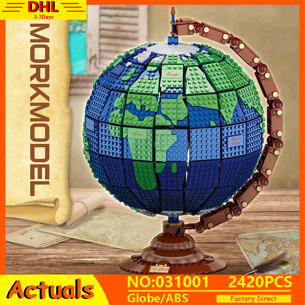 2020 New MOC Creative series Globe Building Blocks Model Of The Earth Educational Assembly Brick Toys Children Chirstmas Gifts
2020 New MOC Creative series Globe Building Blocks Model Of The Earth Educational Assembly Brick Toys Children Chirstmas Gifts